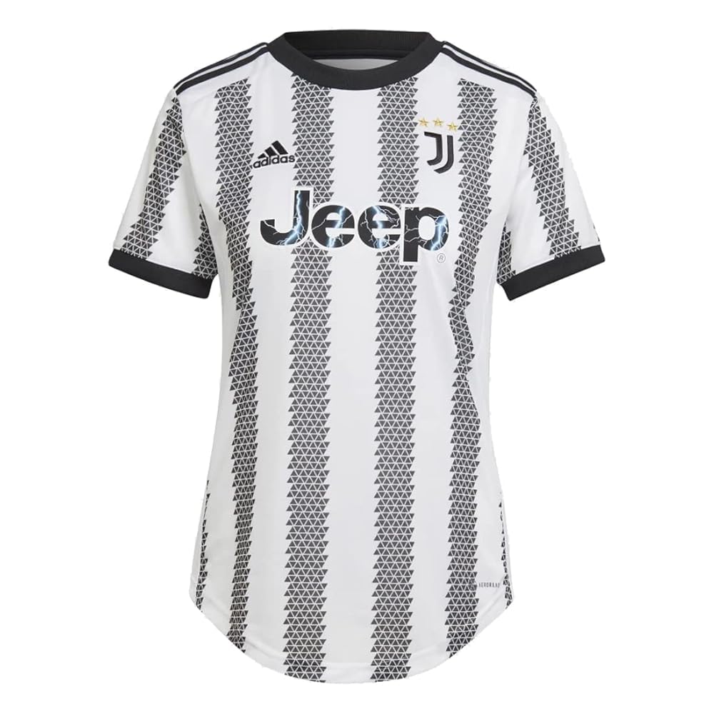 値下中！Juventus adidas シャツ 白/黒 ストライプ 新品 Amazon.com: adidas Juventus 22/23 Home Women's Jersey (as1